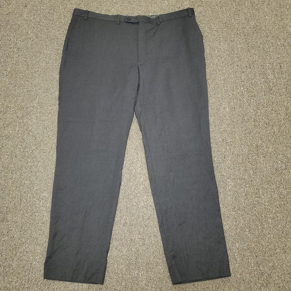 Lauren Ralph Lauren Mens 42x32  Grey Dress pants 100% Wool CA-01129 RN-90736